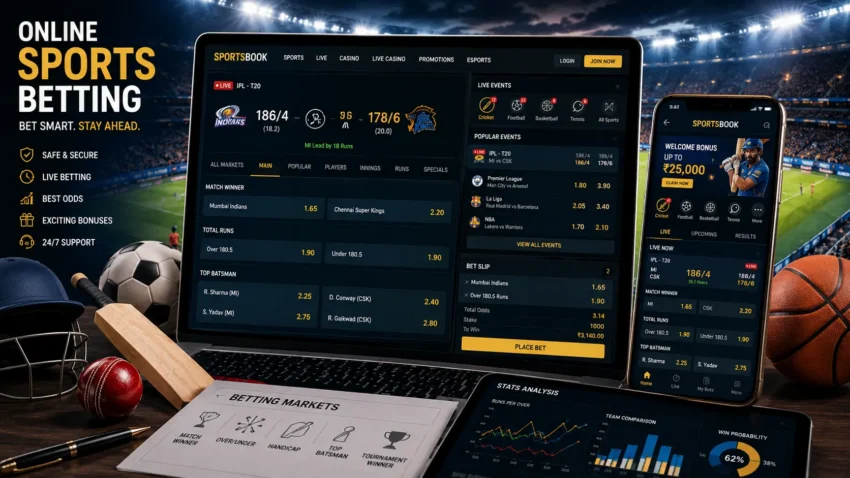 Online sports betting is the process of predicting the outcome of a sporting event