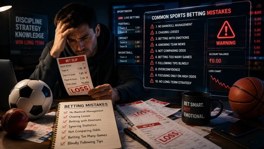 betting on sports can be exciting, but many beginners make mistakes that quickly turn a fun experience into a frustrating one