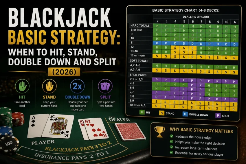 blackjack basic strategy